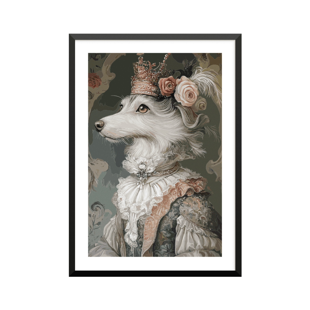Plakat: Barok kongelige dyr, hund