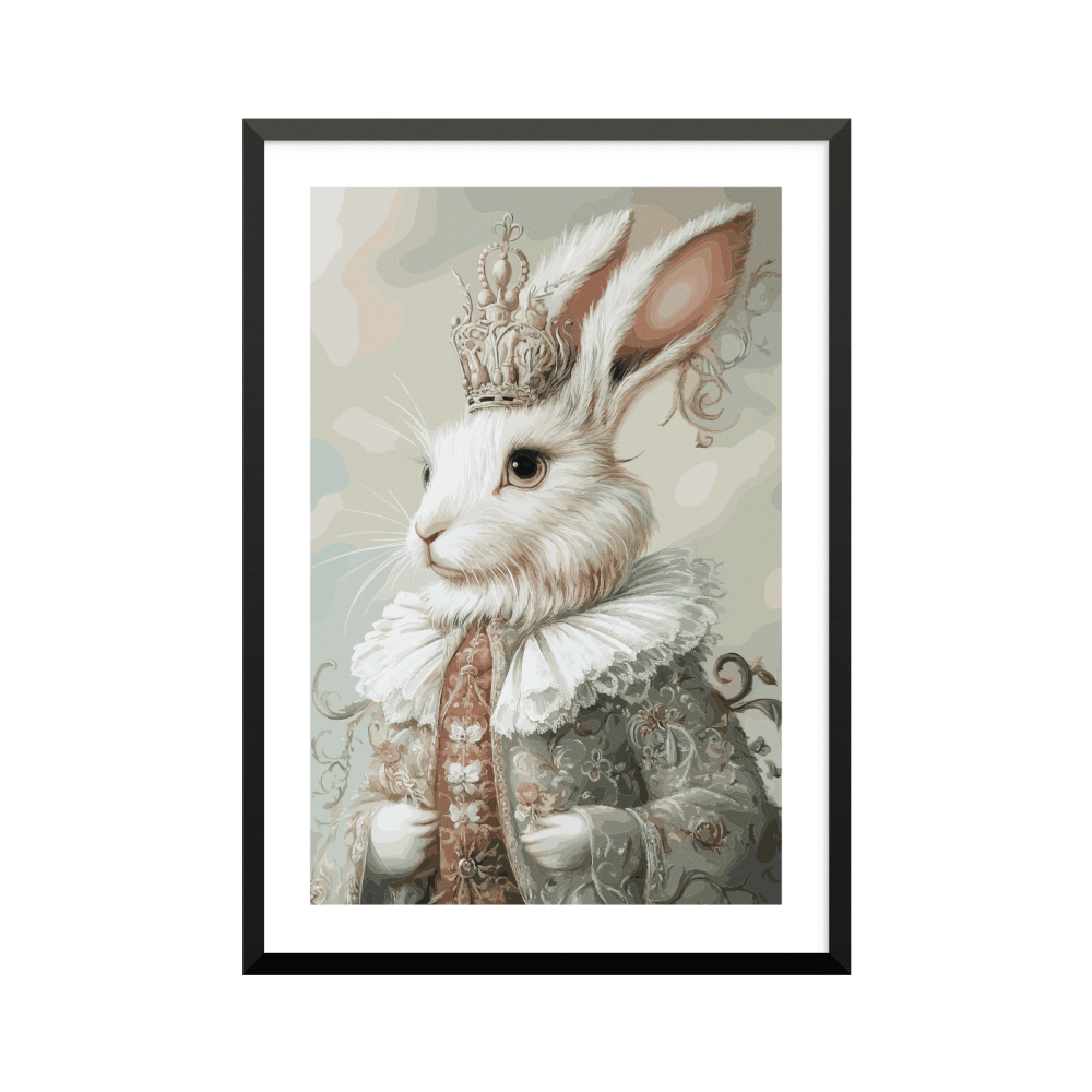 Plakat: Barok kongelige dyr, hare