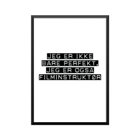 Plakat: Filminstruktør