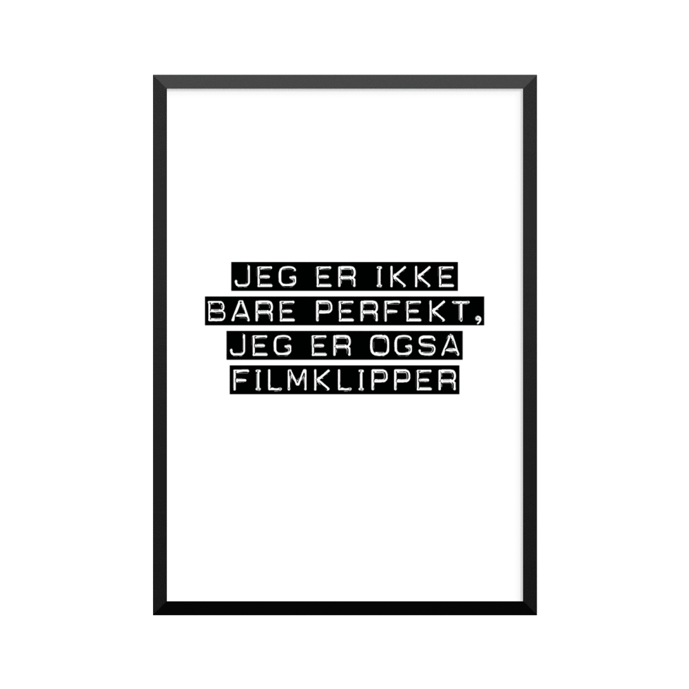 Plakat: Filmklipper