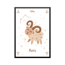 Plakat: Stjernetegn 01,...