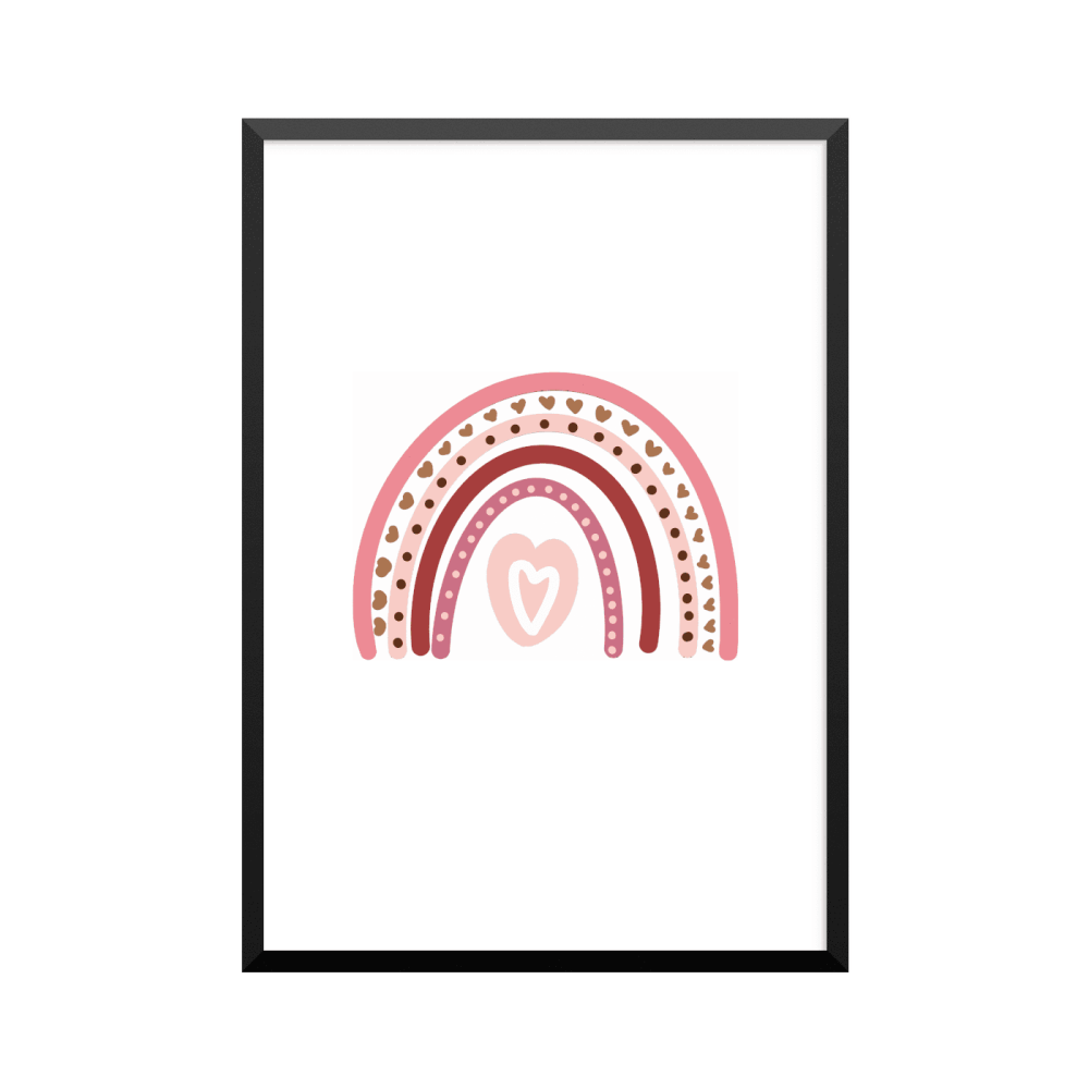 Plakat: B for boho, børne boho 02745, boho