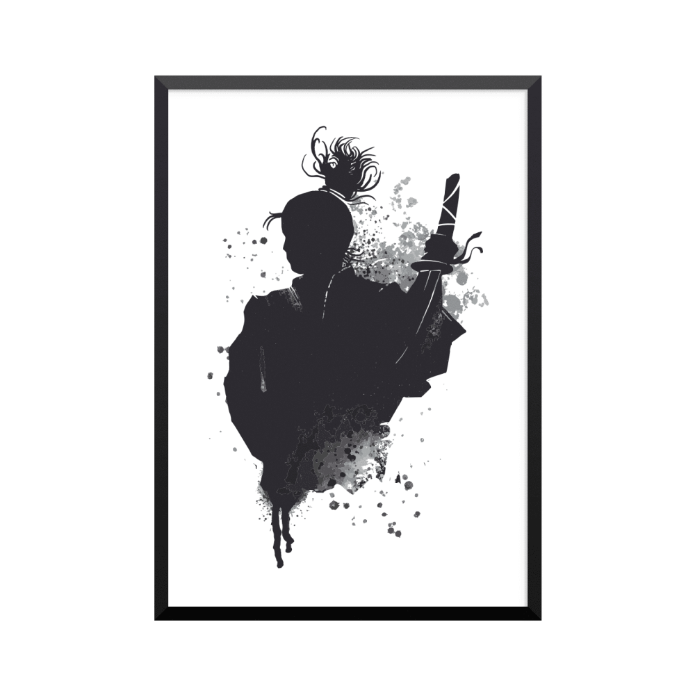 Plakat: Japansk art 01595, minimalistisk