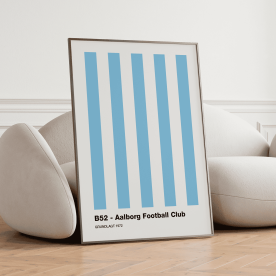 Plakat: B52, Aalborg Football Club, fodbold