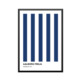 Plakat: Aalborg Freja, fodbold