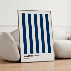 Plakat: Aalborg Freja, fodbold