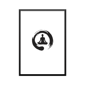 Plakat: Zen 02770, yoga,...