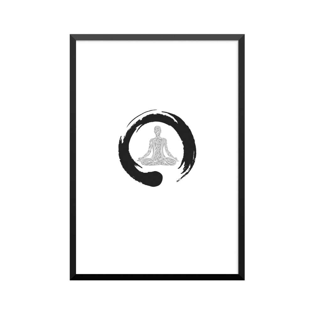 Plakat: Zen 02769, yoga, meditation