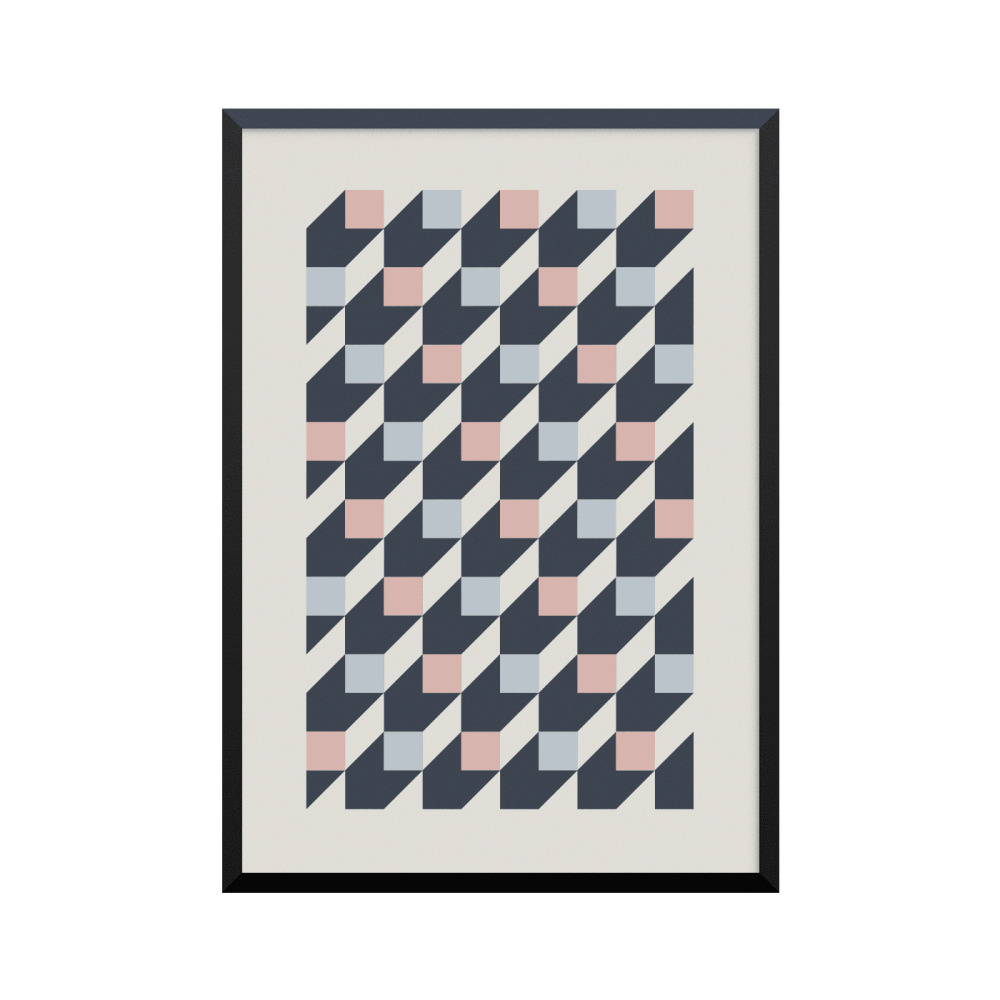 Plakat: Bauhaus 02806, minimalistisk