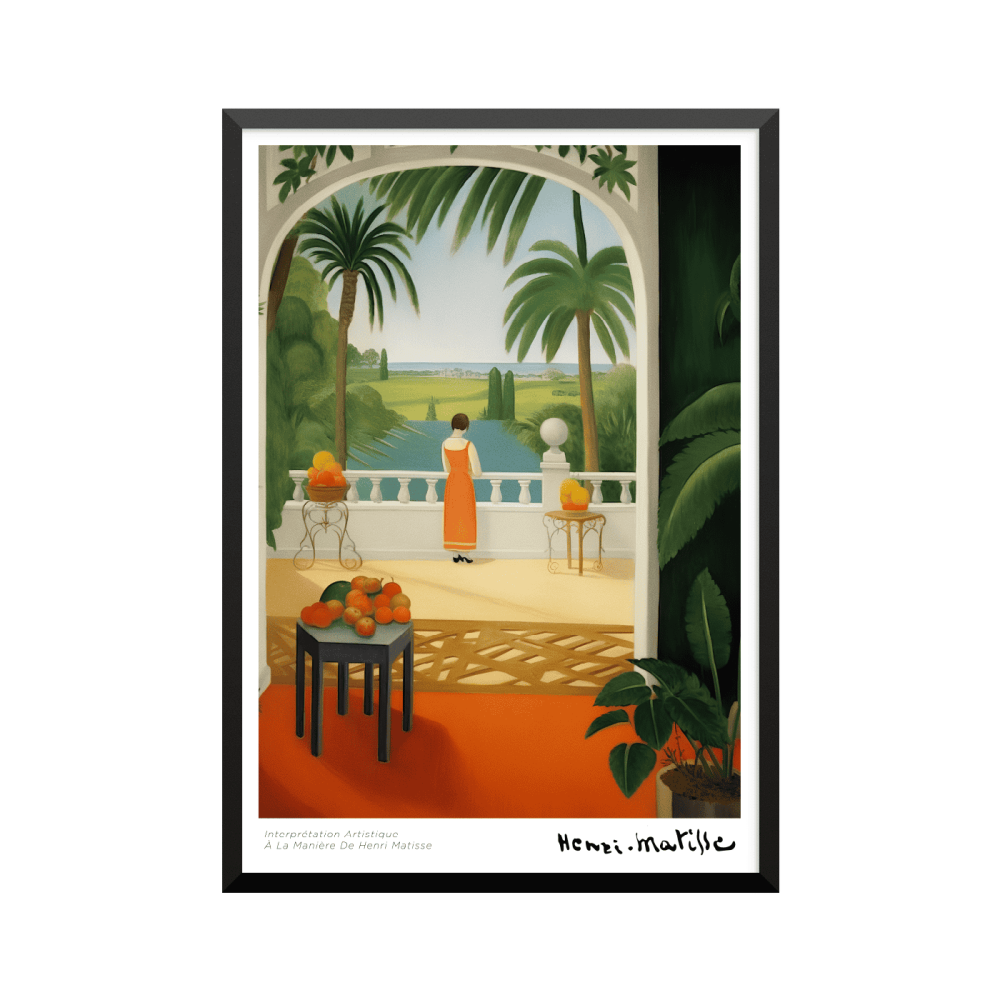 Plakat: Henri Matisse, hommage-kunsttryk, (efter inspiration af Henri Matisse 02868)