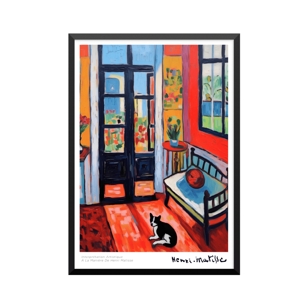 Plakat: Henri Matisse, hommage-kunsttryk, (efter inspiration af Henri Matisse 02869)