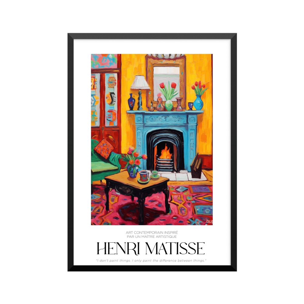 Plakat: Henri Matisse, hommage-kunsttryk, (efter inspiration af Henri Matisse 02871)