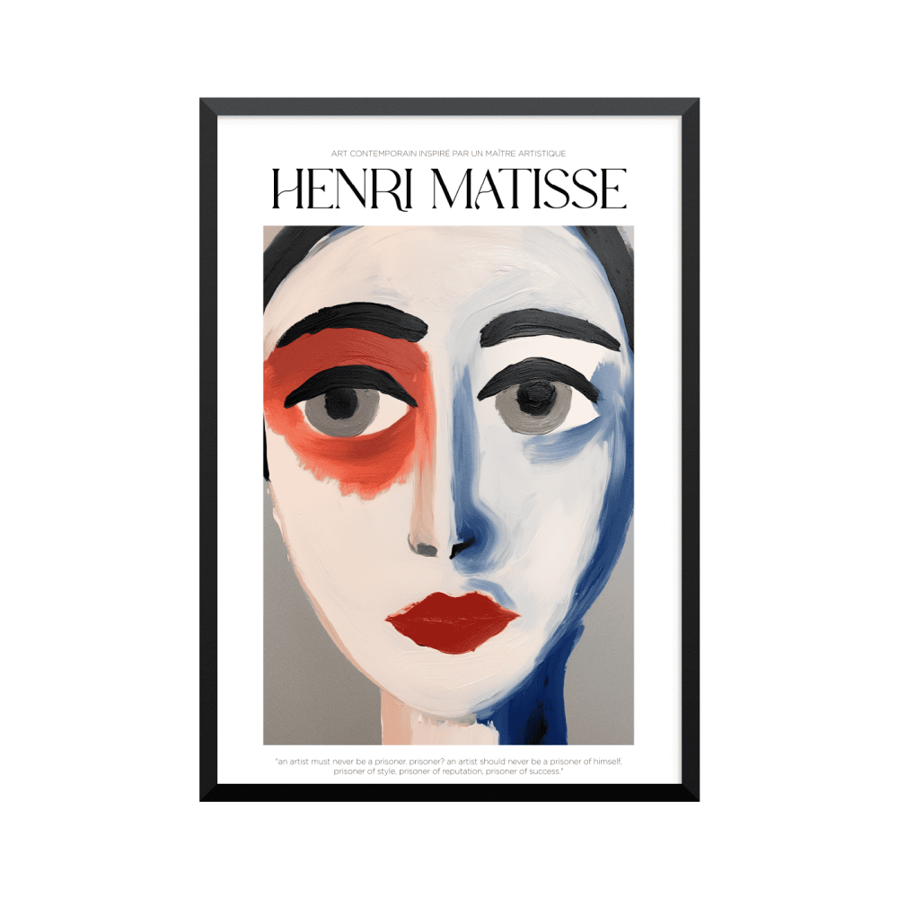 Plakat: Henri Matisse, hommage-kunsttryk, (efter inspiration af Henri Matisse 02874)