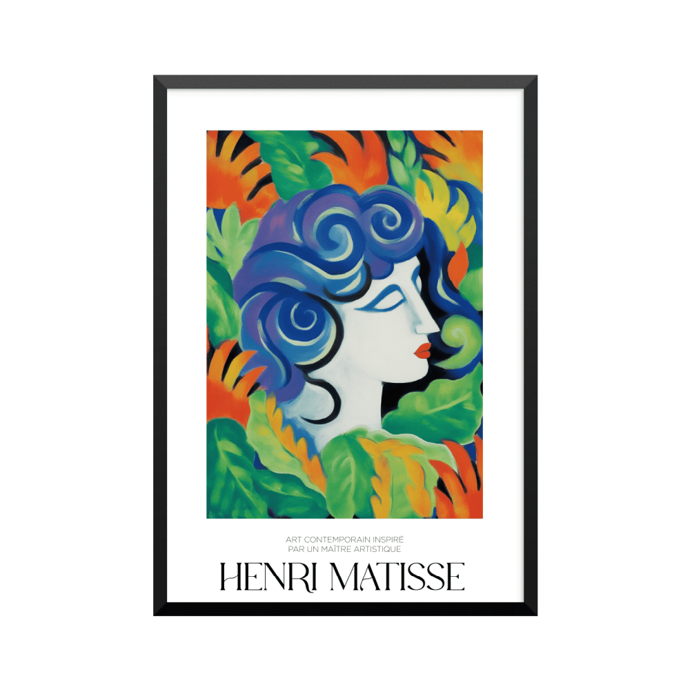 Plakat: Henri Matisse, hommage-kunsttryk, (efter inspiration af Henri Matisse 02881)