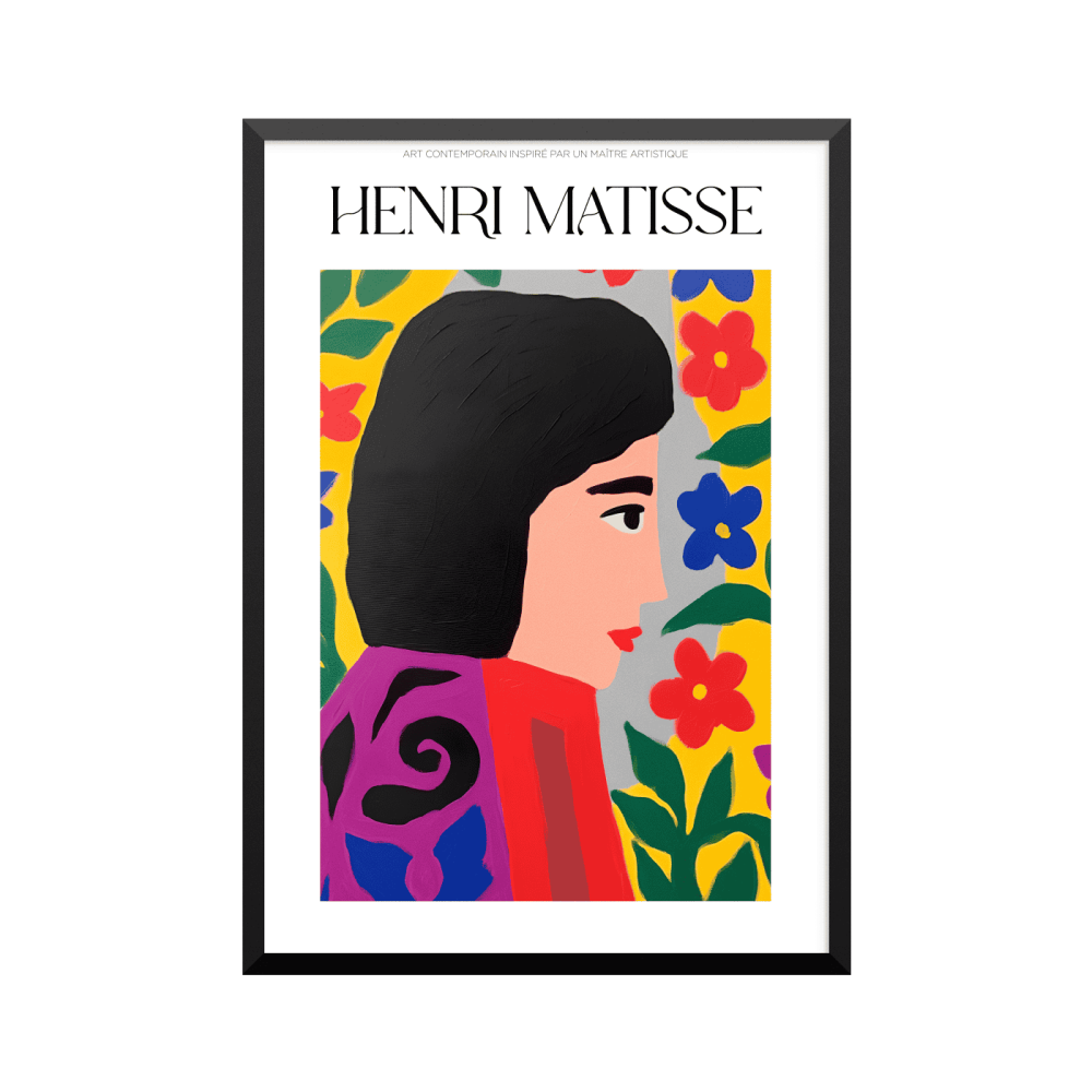 Plakat: Henri Matisse, hommage-kunsttryk, (efter inspiration af Henri Matisse 02884)
