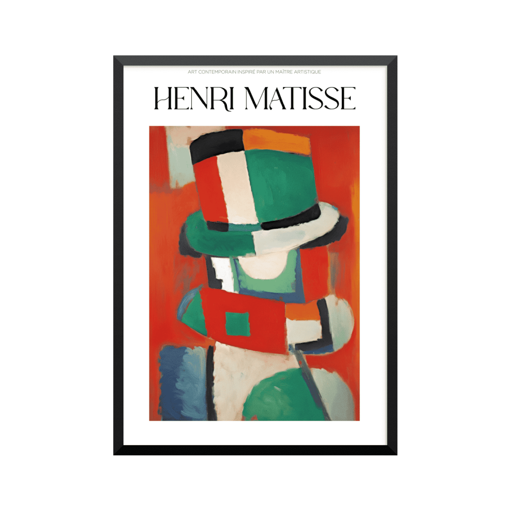Plakat: Henri Matisse, hommage-kunsttryk, (efter inspiration af Henri Matisse 02885)