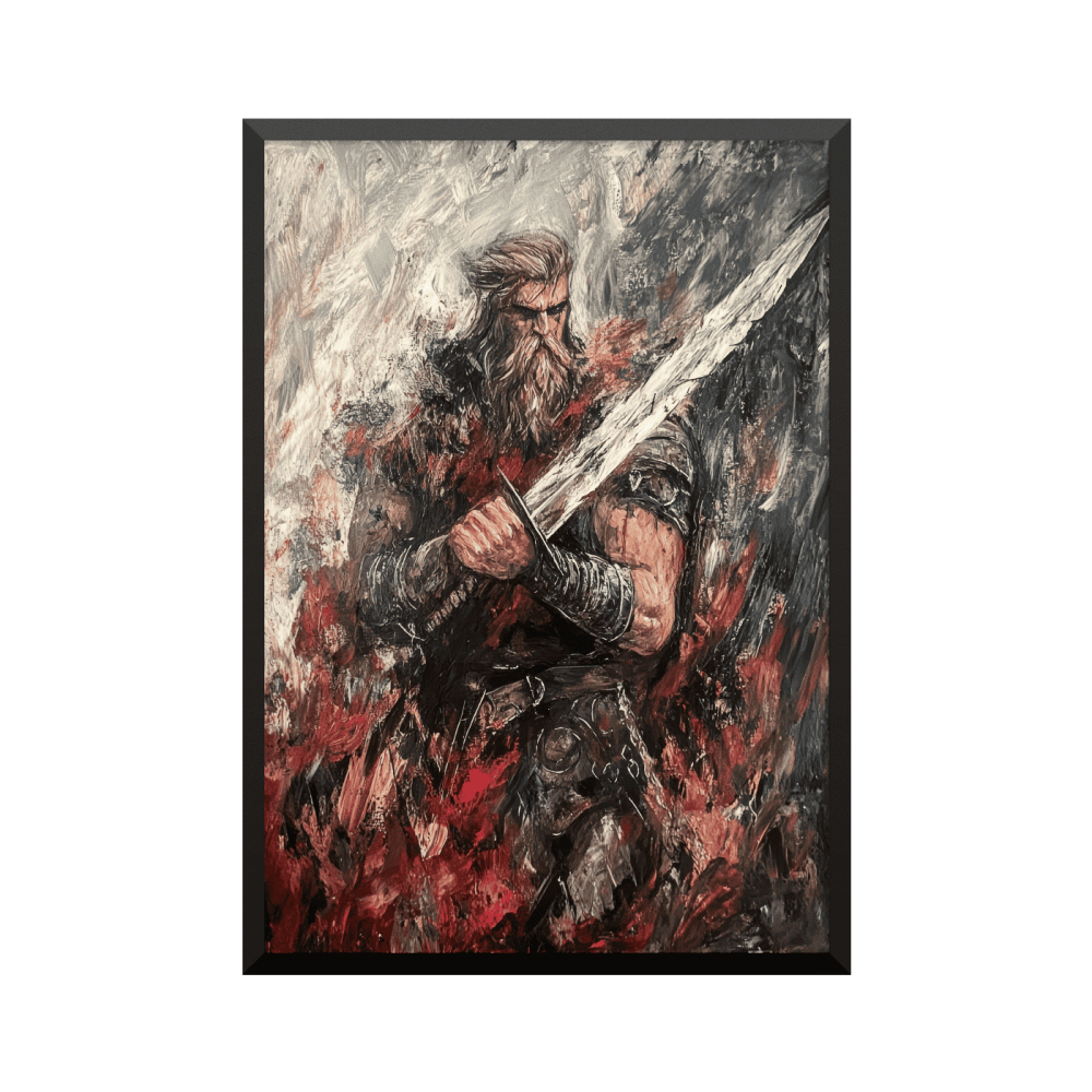 Plakat: Vikings 02887, Tyr God, artistic