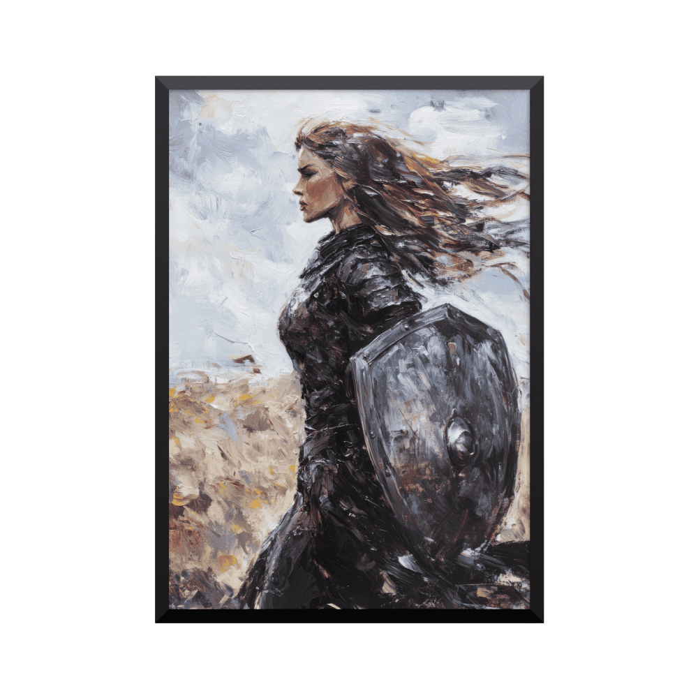 Plakat: Vikings 02888, Shieldmaiden, artistic