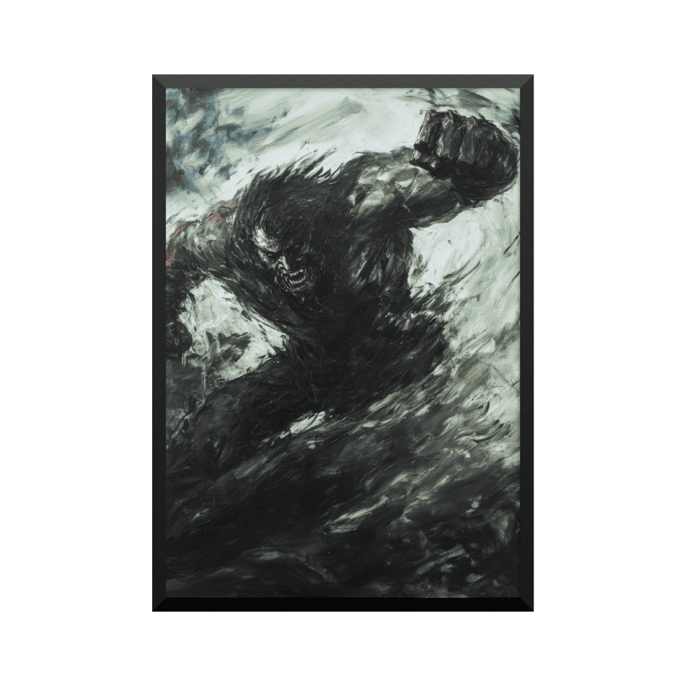 Plakat: Vikings 02889, berserker, artistic
