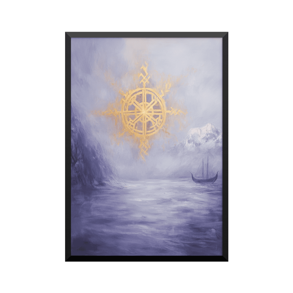 Plakat: Vikings 02891, compass, artistic