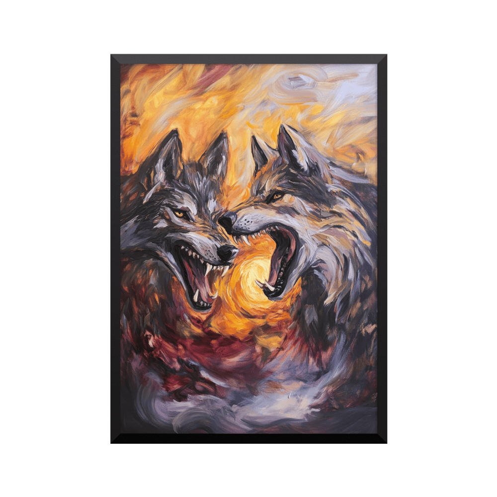 Plakat: Vikings 02894, Norse Wolf, artistic