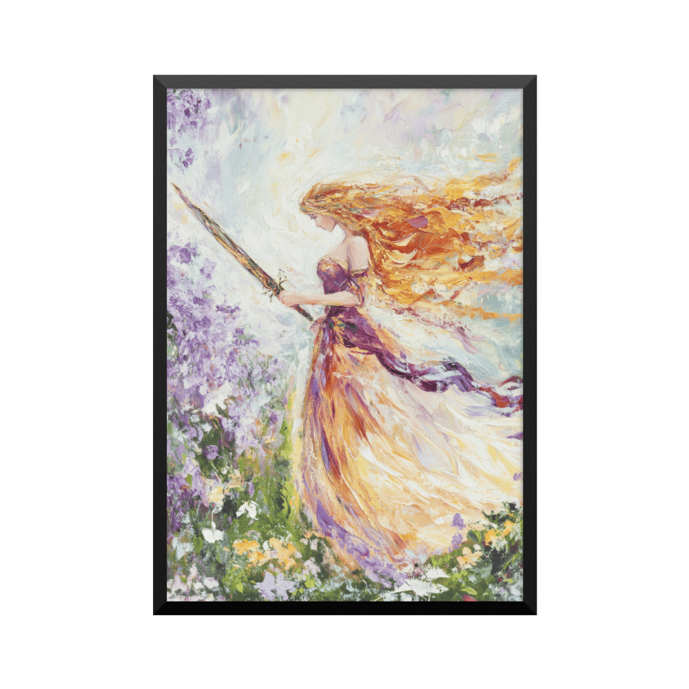 Plakat: Vikings 02905, Goddess Freya, artistic