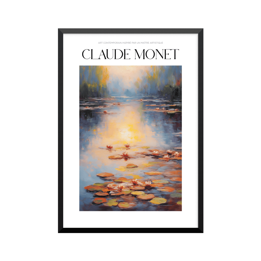 Plakat: Claude Monet, hommage-kunsttryk, (efter inspiration af Claude Monet 02909)