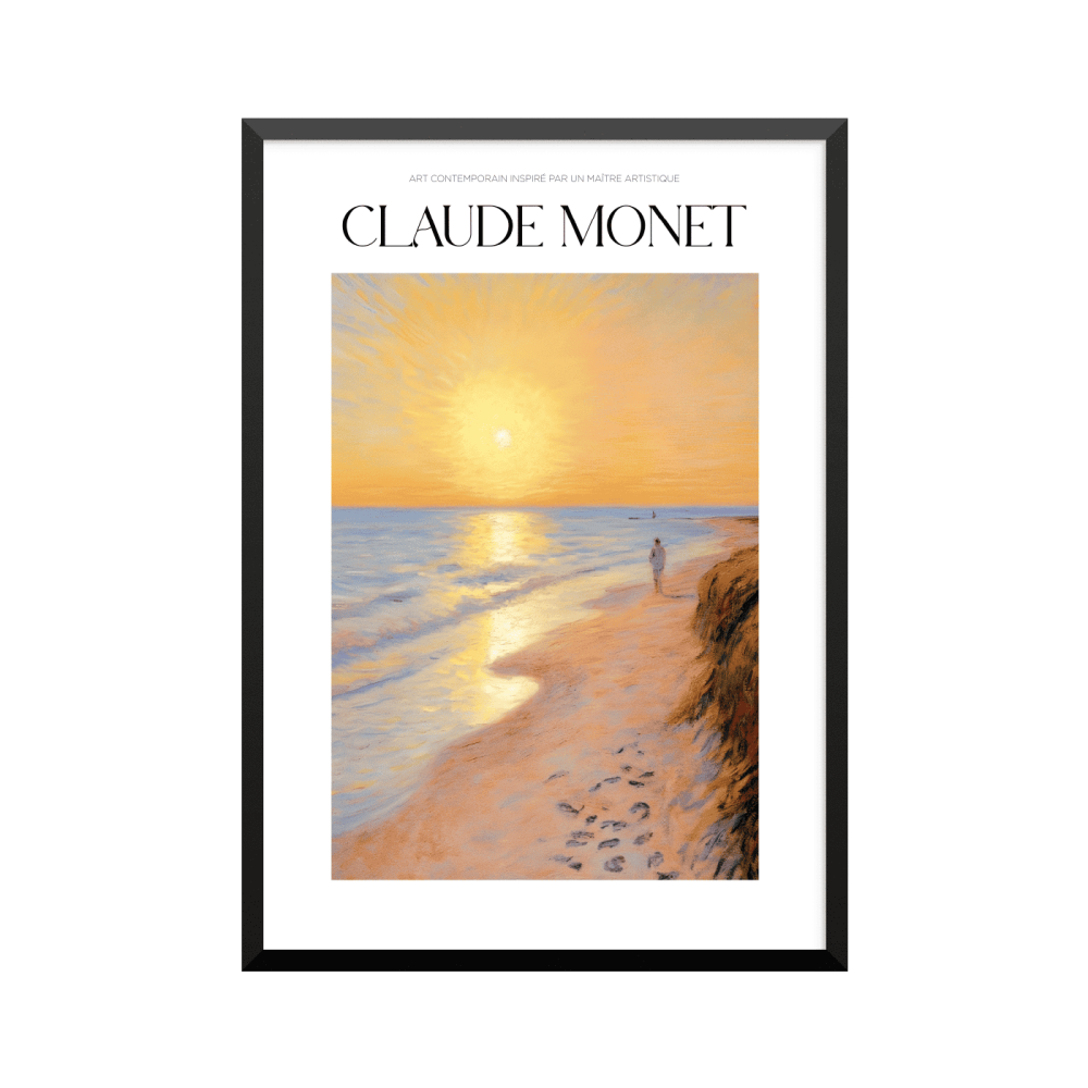 Plakat: Claude Monet, hommage-kunsttryk, (efter inspiration af Claude Monet 02910)