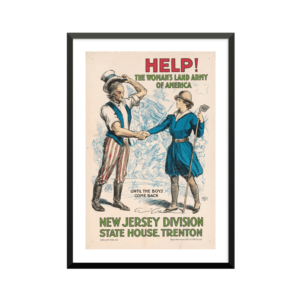 Plakat: WWI Propaganda 02920, Første Verdenskrig