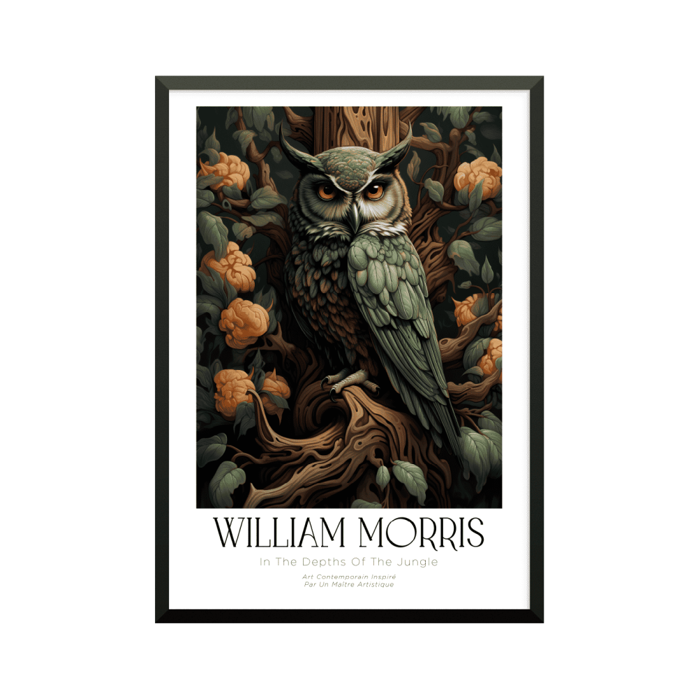 Plakat: Inspireret af William Morris 02939 (Inspired by William Morris), arts & crafts