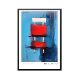 Plakat: Mark Rothko, hommage-kunsttryk, (efter inspiration af Mark Rothko 02963)