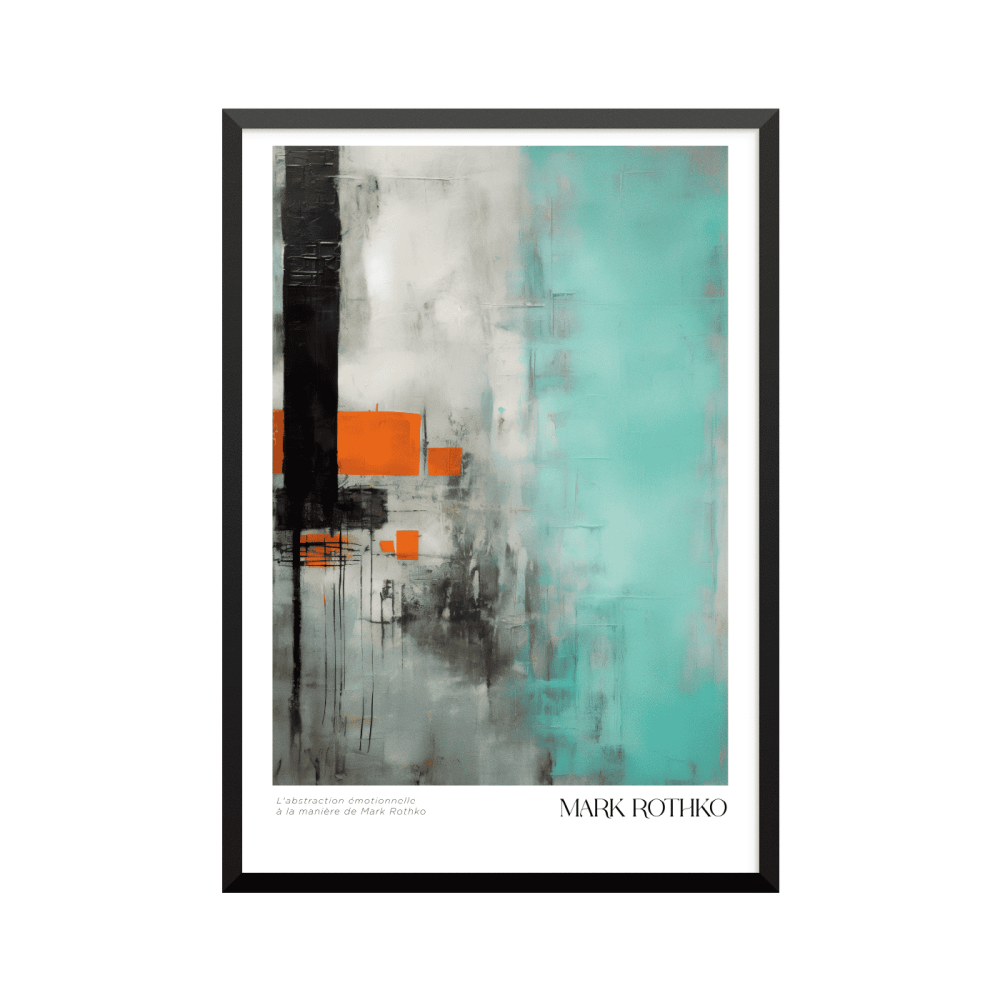 Plakat: Mark Rothko, hommage-kunsttryk, (efter inspiration af Mark Rothko 02966)