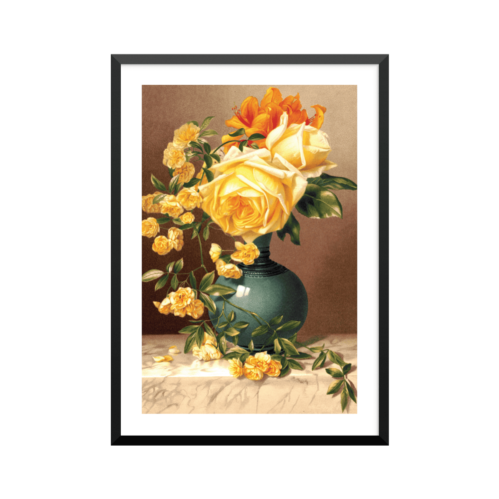 Plakat: William Duffield, kunsttryk, 'Marchal Niel Roses', 1883