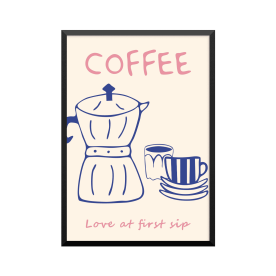 Plakat: 'COFFEE Love at...