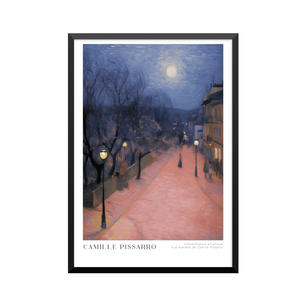 Plakat: Camille Pissarro, hommage-kunsttryk, (efter inspiration af Camille Pissarro 03002)