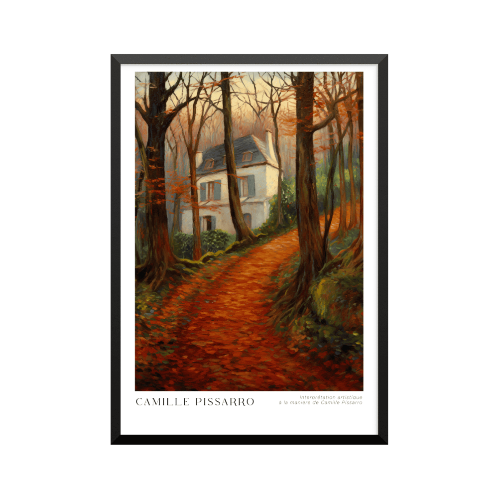 Plakat: Camille Pissarro, hommage-kunsttryk, (efter inspiration af Camille Pissarro 03004)