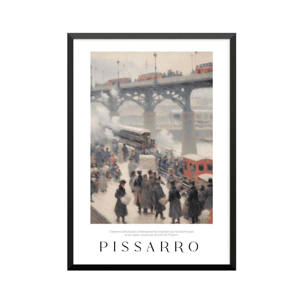 Plakat: Camille Pissarro, hommage-kunsttryk, (efter inspiration af Camille Pissarro 03013)