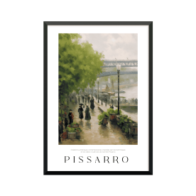 Plakat: Camille Pissarro, hommage-kunsttryk, (efter inspiration af Camille Pissarro 03014)