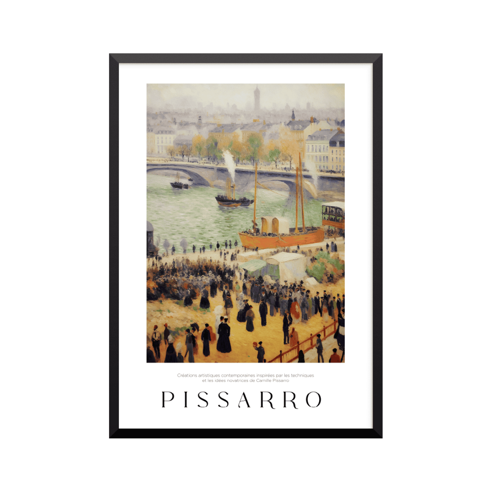 Plakat: Camille Pissarro, hommage-kunsttryk, (efter inspiration af Camille Pissarro 03015)