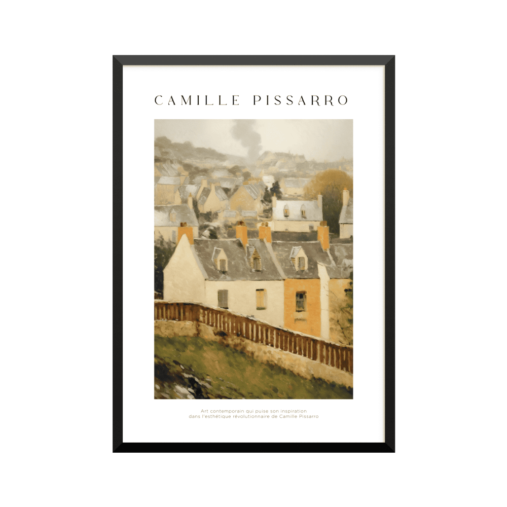 Plakat: Camille Pissarro, hommage-kunsttryk, (efter inspiration af Camille Pissarro 03019)