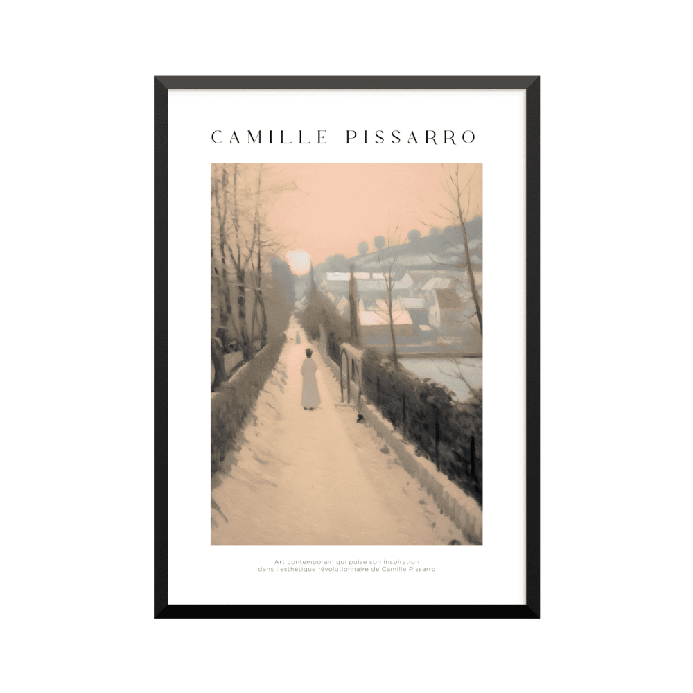 Plakat: Camille Pissarro, hommage-kunsttryk, (efter inspiration af Camille Pissarro 03020)